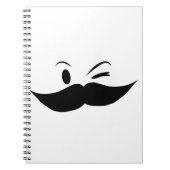 Kinky Mustache Notizblock (Vorderseite)