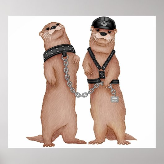 Kinky Otters Poster (Vorne)