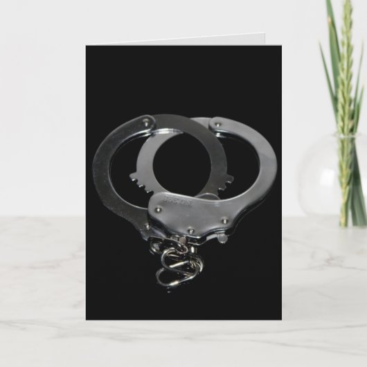 KINKY ROMANTIC DIRTY CARD HANDCUFFS KARTE (Vorderseite)
