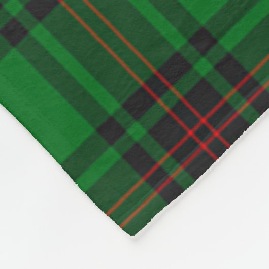 Kinloch Kariert Fleecedecke (Ecke)