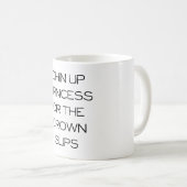 KINN HERAUF PRINZESSIN KAFFEETASSE (VorderseiteRechts)
