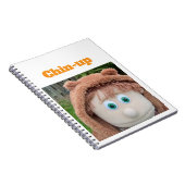 Kinn-Hoch Charlie Notizblock (Rechte Seite)