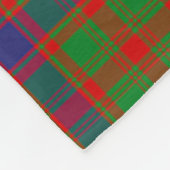 Kinninmont Kariert Fleecedecke (Ecke)