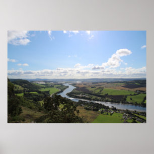 Kinnoull Hill View, Perth Poster