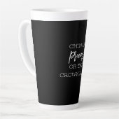 Kinnprinzessin oder die Kronenrutsche Milchtasse (Linke Ecke)