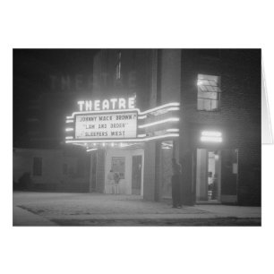 Kino bei Nacht, 1941