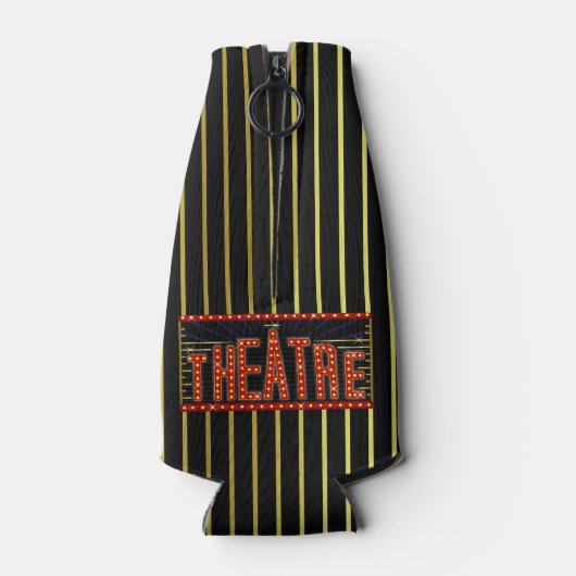 Kino | Benutzerdefinierter Familienname Flaschenkühler (Rückseite)