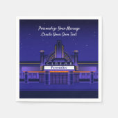 Kino Filmabend Theater Parco Civico-Ciani Serviette (Vorderseite)