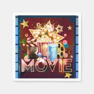 Kino Filme Film Nacht Geburtstagsfeier Serviette