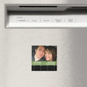Kino-Foto speichern Datum Magnet, Grün Magnet (In Situ (Geschirrspüler))