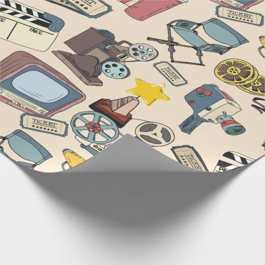 Kino Geschenkpapier (Ecke)