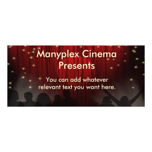 Kino-Gestell-Karte Werbekarte (Vorne)