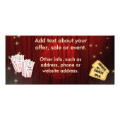 Kino-Gestell-Karte Werbekarte (Hinten)