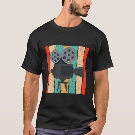 Kino-Kamera-Filmprojektor T-Shirt (Vorderseite)