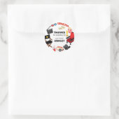 Kino Nacht Sticker (Tasche)