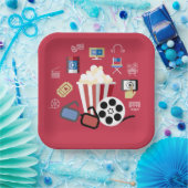 Kino Party Pappteller (Party)