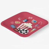 Kino Party Pappteller (Gewinkelt)