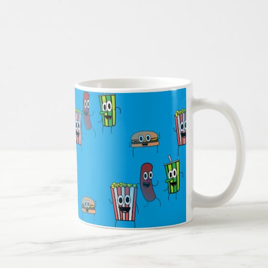 Kino-Popcorn Kaffeetasse (Rechts)