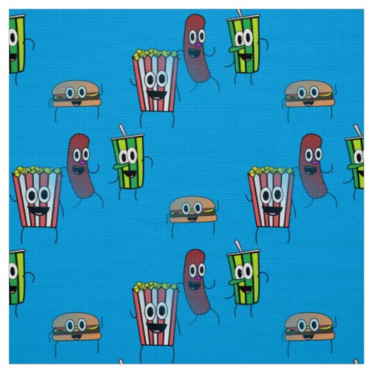 Kino-Popcorn-Stoff Stoff (Muster)