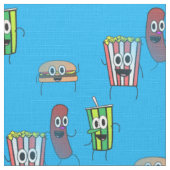 Kino-Popcorn-Stoff Stoff (Nahaufnahme)