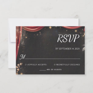 Kino Retro Kinokarte Beliebteste Hochzeit RSVP Karte