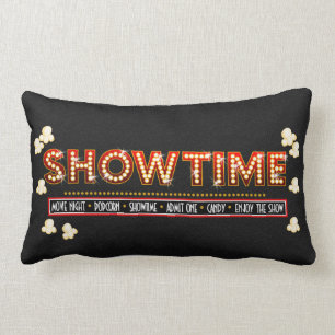 Kino Showtime Kissen - rot und gold