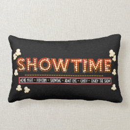 Kino Showtime Kissenrot und -gold Lendenkissen