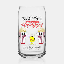 Kino-Spaß Popcorn Mascots Dosenglas