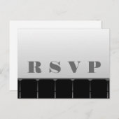 Kino UAWG Postcard, grau Einladungspostkarte (Vorne/Hinten)