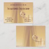 Kino-Visitenkarten Visitenkarte (Vorne/Hinten)