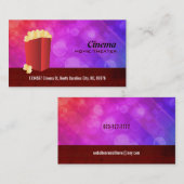 Kino-Visitenkarten Visitenkarte (Vorne/Hinten)