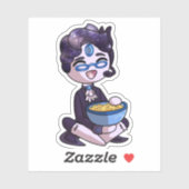 Kinoabend! Aufkleber (Blatt)