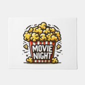 Kinoabend Delight Playful Popcorn Fußmatte (Vorderseite)