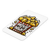 Kinoabend Delight Playful Popcorn Magnet (Linke Seite)