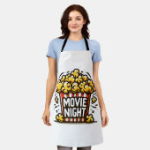 Kinoabend Delight Playful Popcorn Schürze (Getragen)