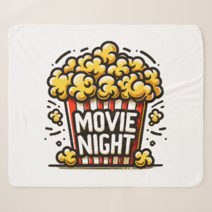 Kinoabend Delight Playful Popcorn Sherpadecke