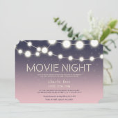 Kinoabend im Hinterhof der Saitenlichter 13. Gebur Einladung (Stehend Vorderseite)