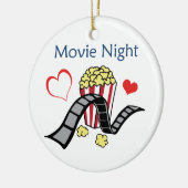 Kinoabend Keramik Ornament (Links)