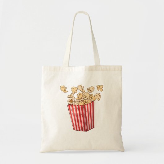 Kinoabend-Outfit für Popcorn-Liebhaber Tragetasche (Vorne)