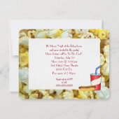 Kinoabend Party Einladung (Rückseite)