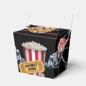 Kinoabend Popcorn "Take Out Favor Box" Geschenkschachtel (Vorderseite)