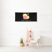 Kinoabend Popcorn und Tickets Banner (Insitu)