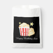 Kinoabend Popcorn und Tickets Geschenktütchen (Vorderseite)