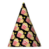 Kinoabend Popcorn und Tickets Partyhütchen (Rechts)