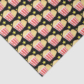 Kinoabend Popcorn und Tickets Seidenpapier (Ausschnitt)