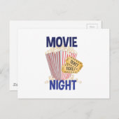 Kinoabend Postkarte (Vorne/Hinten)