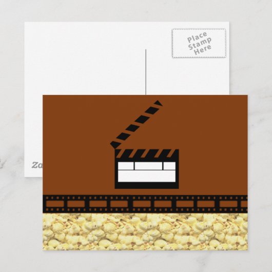 Kinoabend Postkarte (Vorne/Hinten)