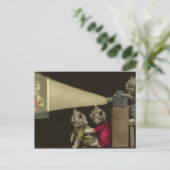 Kinoabend Postkarte (Stehend Vorderseite)