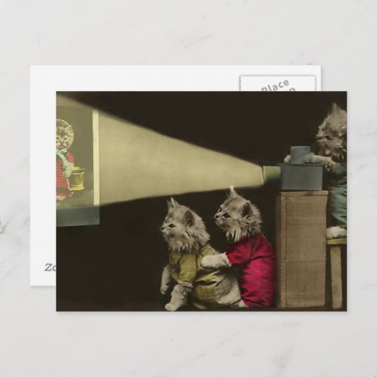 Kinoabend Postkarte (Vorne/Hinten)