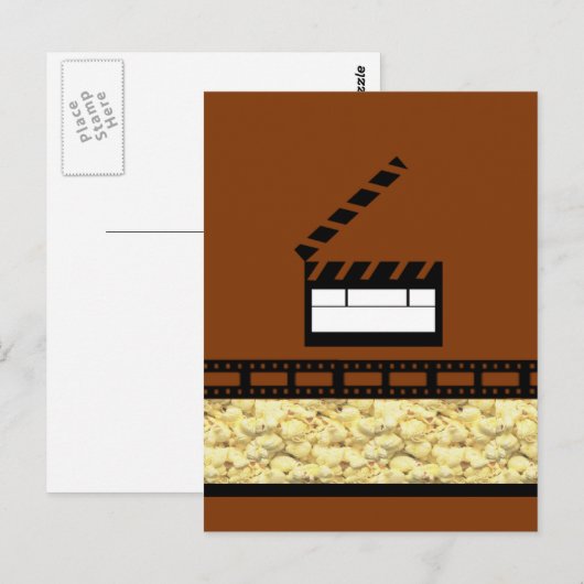 Kinoabend Postkarte (Vorne/Hinten)